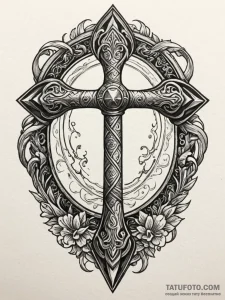 Hammer and anvil, symbolizing creation and ha... - эскиз тату (№1751658184_0, 04.07.2025 19:43) — Tatufoto.com