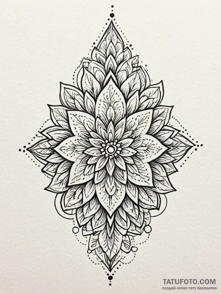 Leaf patterns carved in stone, tattoo flash s… — эскиз тату (№1751660649_0, 04.07.2025 20:24) — Tatufoto.com