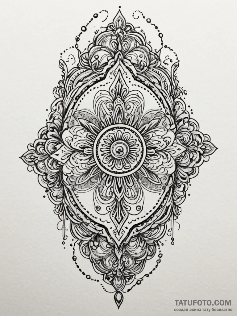 Mirror key beneath spectral storm, tattoo fla... - эскиз тату (№1751661749_0, 04.07.2025 20:42) — Tatufoto.com