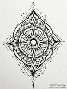 Dark phoenix rising from ruin, tattoo flash s... - эскиз тату (№1751663655_0, 04.07.2025 21:14) — Tatufoto.com