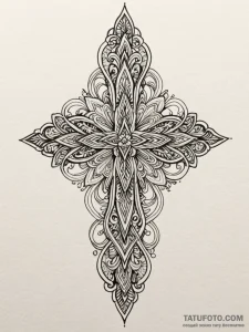 P, concept art for tattoo, minimalist approac... - эскиз тату (№1751673358_0, 04.07.2025 23:55) — Tatufoto.com