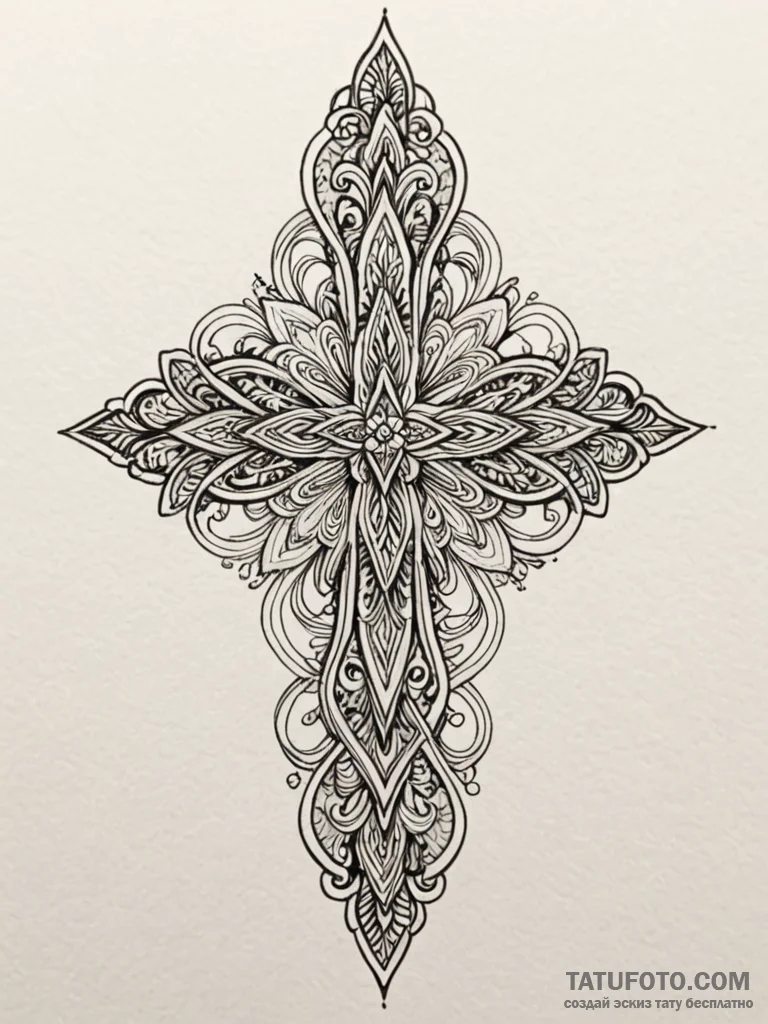 P, concept art for tattoo, minimalist approac… — эскиз тату (№1751673358_0, 04.07.2025 23:55) — Tatufoto.com