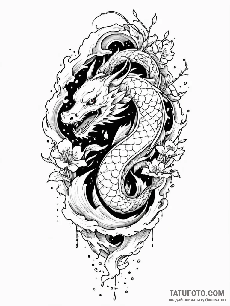 A detailed broken pottery pieces, artful,, ta... - эскиз тату (№1751674805_0, 05.07.2025 00:20) — Tatufoto.com