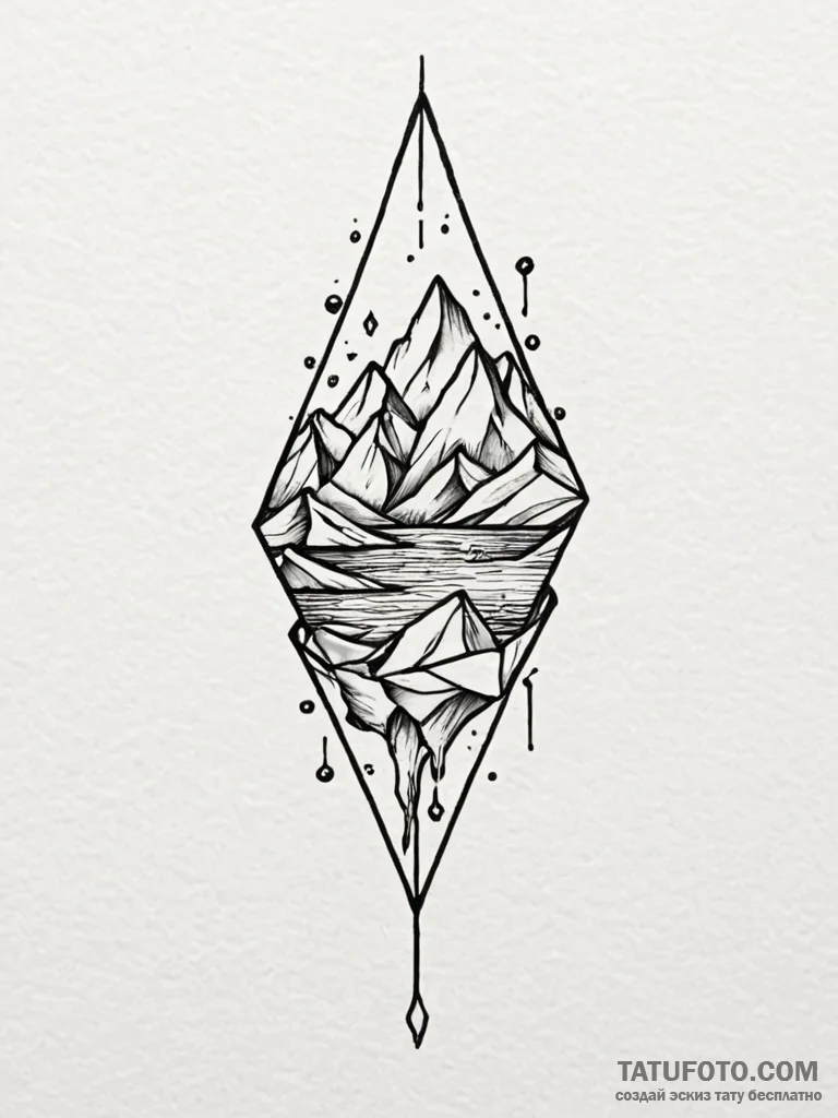 A detailed broken glass of water, shattered,,... - эскиз тату (№1751677612_0, 05.07.2025 01:06) — Tatufoto.com