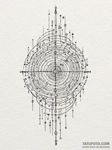 Binary code forming a minimalist wave pattern... - эскиз тату (№1751683414_0, 05.07.2025 02:43) — Tatufoto.com