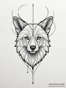 I, artistic tattoo sketch, black and white sk... - эскиз тату (№1751685827_0, 05.07.2025 03:23) — Tatufoto.com