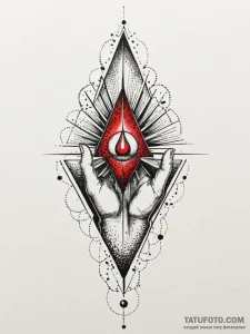 Welder's arc, bright and intense, ink illustr... - эскиз тату (№1751685911_0, 05.07.2025 03:25) — Tatufoto.com