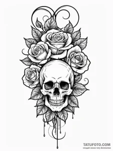 Minimalist wave breaking, single line, tattoo... - эскиз тату (№1751687779_0, 05.07.2025 03:56) — Tatufoto.com
