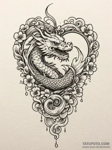 Filigree key with a heart-shaped bow, artisti... - эскиз тату (№1751692457_0, 05.07.2025 05:14) — Tatufoto.com