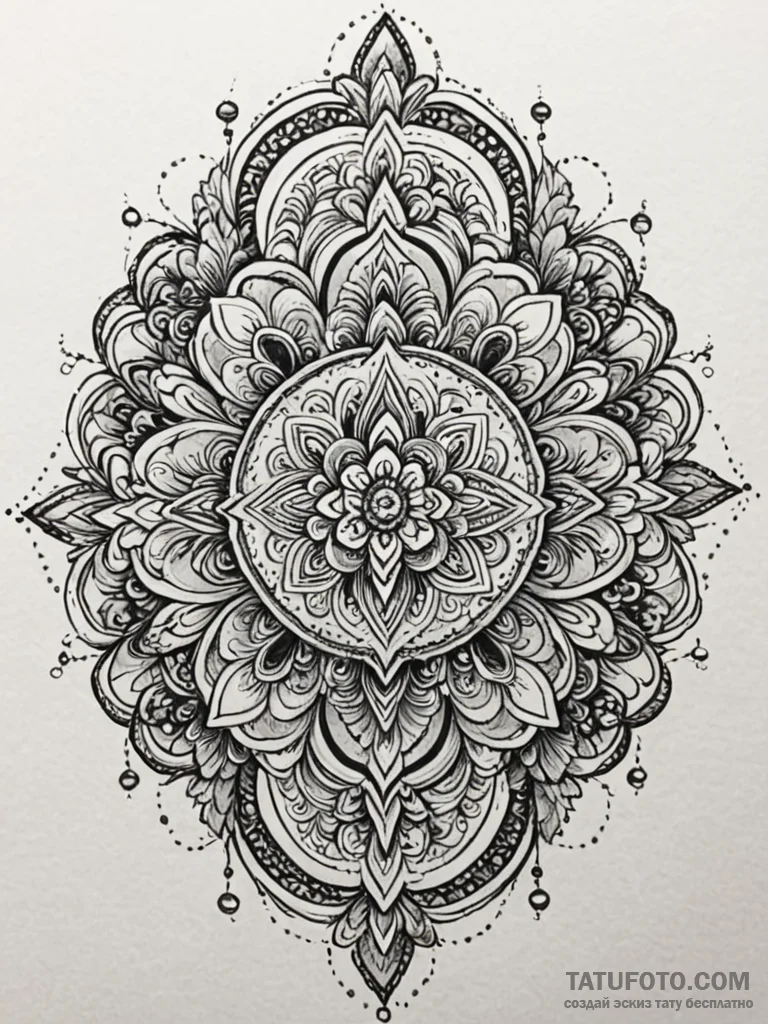 Square, ink illustration for tattoo, masterpi... - эскиз тату (№1751696010_0, 05.07.2025 06:13) — Tatufoto.com