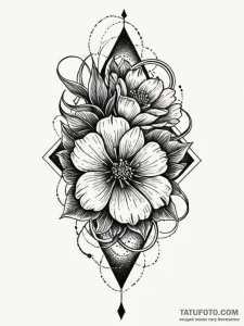 F, tattoo sketch design, dynamic composition,... - эскиз тату (№1751696358_0, 05.07.2025 06:19) — Tatufoto.com