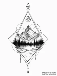 Peak ace - эскиз тату (№1751699881_0, 05.07.2025 07:18) — Tatufoto.com