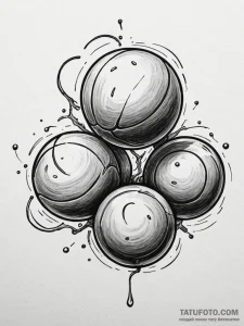 Bearing (ball or roller), symbolizing smooth... - эскиз тату (№1751701907_0, 05.07.2025 07:51) — Tatufoto.com