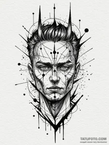 Jagged scar on skin, with the flesh underneat... - эскиз тату (№1751701995_0, 05.07.2025 07:53) — Tatufoto.com