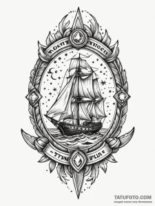 Crystal blade forged in starlight, ink illust... - эскиз тату (№1751706126_0, 05.07.2025 09:02) — Tatufoto.com
