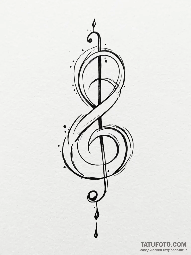 Note - эскиз тату (№1751709967_0, 05.07.2025 10:06) — Tatufoto.com