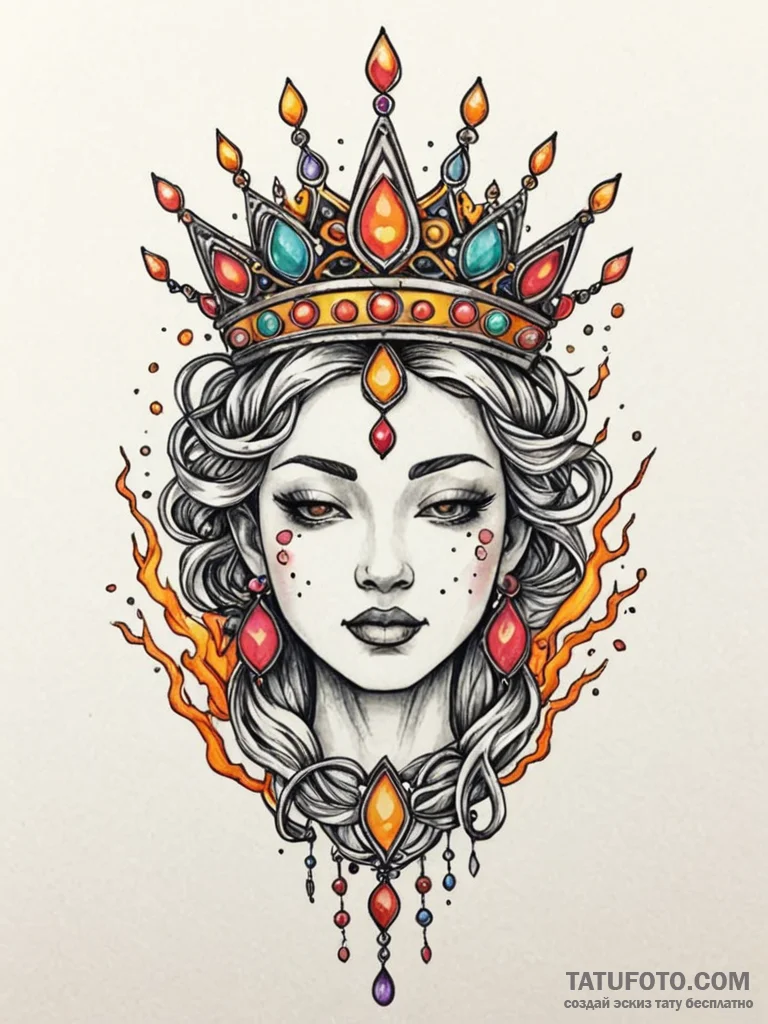 Jade relic crowned with roots, tattoo sketch... - эскиз тату (№1751713640_0, 05.07.2025 11:07) — Tatufoto.com