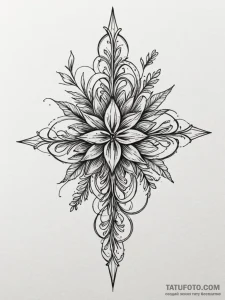 Cursed seed sprouting shadows, tattoo flash s... - эскиз тату (№1751721737_0, 05.07.2025 13:22) — Tatufoto.com