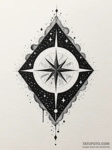 Starborn relic beneath celestial veil, tattoo... - эскиз тату (№1751733740_0, 05.07.2025 16:42) — Tatufoto.com