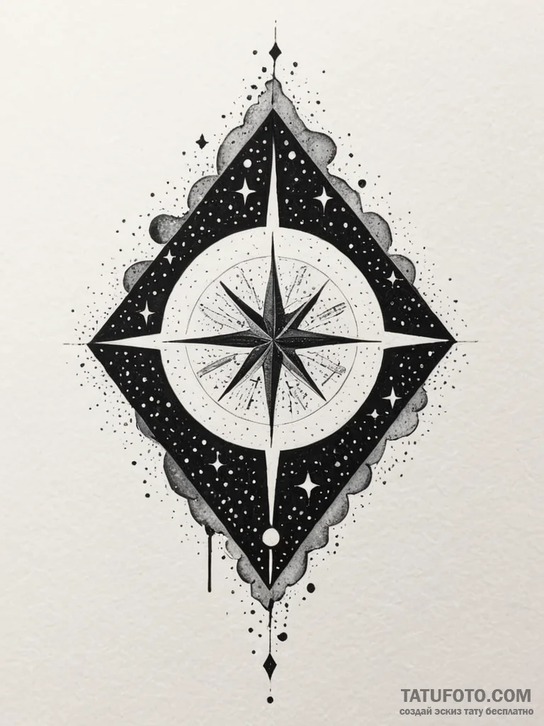 Starborn relic beneath celestial veil, tattoo... - эскиз тату (№1751733740_0, 05.07.2025 16:42) — Tatufoto.com
