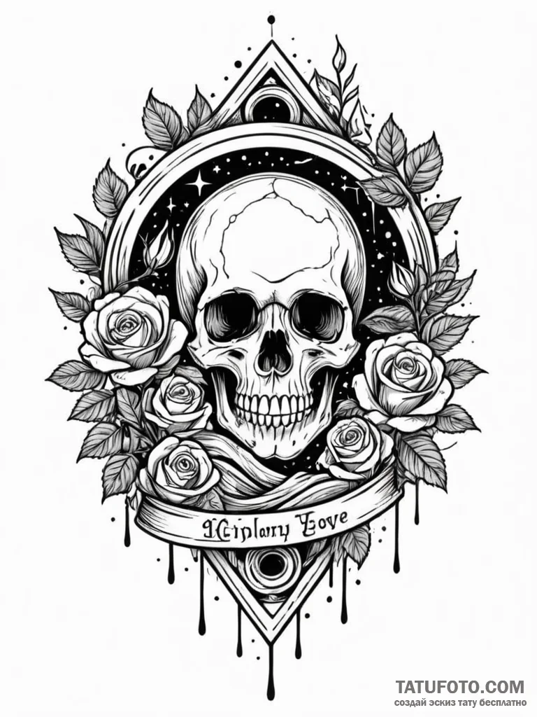 Black hole devouring a stream of light, ink i... - эскиз тату (№1751753338_0, 05.07.2025 22:08) — Tatufoto.com