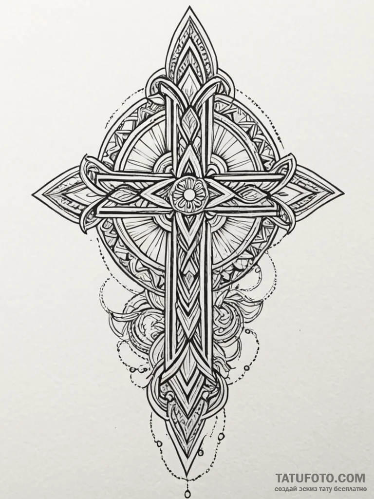Polynesia (pattern), artistic tattoo sketch,... - эскиз тату (№1751753762_0, 05.07.2025 22:16) — Tatufoto.com