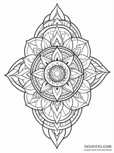 O, tattoo flash sheet design, geometric tatto... - эскиз тату (№1751763060_0, 06.07.2025 00:51) — Tatufoto.com
