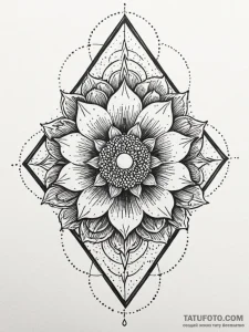 Molten chains binding celestial bloom, ink il... - эскиз тату (№1751769268_0, 06.07.2025 02:34) — Tatufoto.com