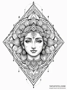 Motherland (statue), ink illustration for tat... - эскиз тату (№1751772640_0, 06.07.2025 03:30) — Tatufoto.com