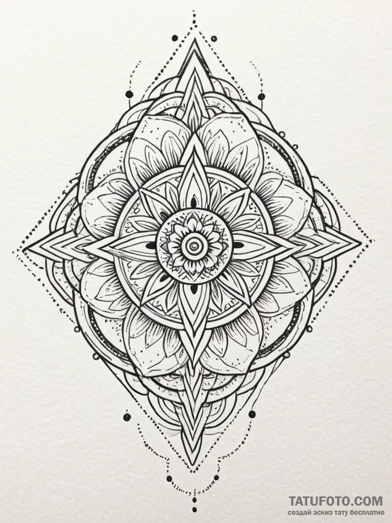 Frosted mirror reflecting void, tattoo line a... - эскиз тату (№1751776454_0, 06.07.2025 04:34) — Tatufoto.com