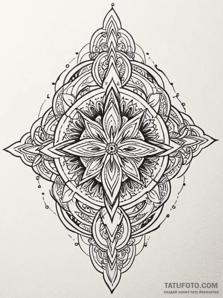 Sacred geometry sleeve, tattoo sketch design,… — эскиз тату (№1751777827_0, 06.07.2025 04:57) — Tatufoto.com
