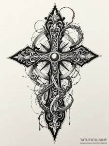 Spectral talon grasping relic, concept art fo... - эскиз тату (№1751783572_0, 06.07.2025 06:32) — Tatufoto.com
