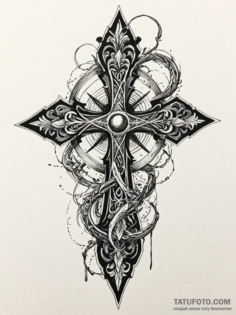Spectral talon grasping relic, concept art fo... - эскиз тату (№1751783572_0, 06.07.2025 06:32) — Tatufoto.com