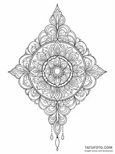 Ornament - эскиз тату (№1751785174_0, 06.07.2025 06:59) — Tatufoto.com