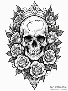 Coat of arms, tattoo flash sheet design, dyna... - эскиз тату (№1751788380_0, 06.07.2025 07:53) — Tatufoto.com