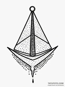 Wifi symbol, low signal, tattoo sketch design... - эскиз тату (№1751790392_0, 06.07.2025 08:26) — Tatufoto.com