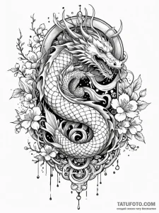Crystal key unlocking hidden gate, artistic t... - эскиз тату (№1751791820_0, 06.07.2025 08:50) — Tatufoto.com