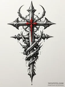 Umbra talon gripping bone relic, concept art... - эскиз тату (№1751793258_0, 06.07.2025 09:14) — Tatufoto.com