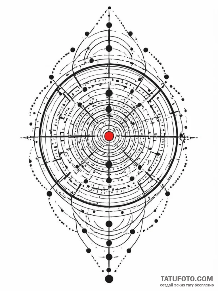 Morse code message, artistic tattoo sketch, s... - эскиз тату (№1751793766_0, 06.07.2025 09:22) — Tatufoto.com