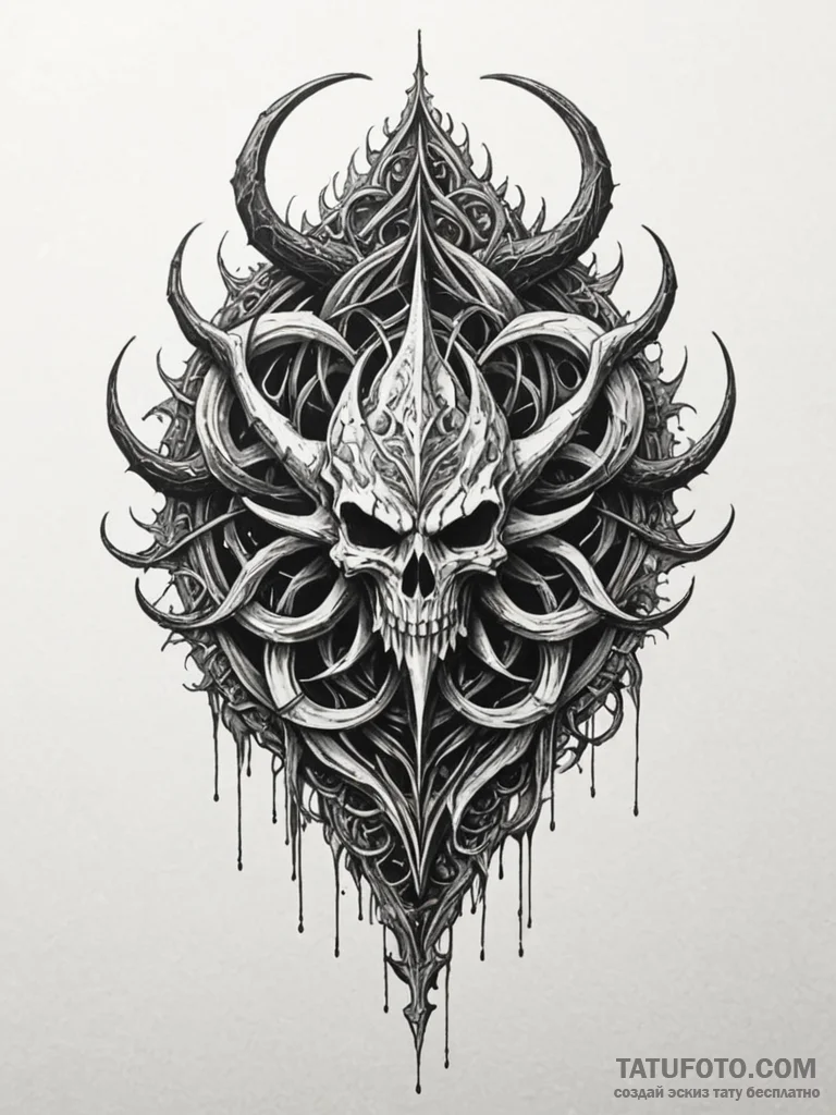 The erdtree from elden ring, concept art for... - эскиз тату (№1751797059_0, 06.07.2025 10:17) — Tatufoto.com