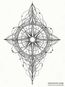 Quantum computer's inner workings, a web of l... - эскиз тату (№1751799961_0, 06.07.2025 11:06) — Tatufoto.com