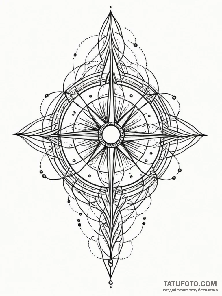 Quantum computer's inner workings, a web of l... - эскиз тату (№1751799961_0, 06.07.2025 11:06) — Tatufoto.com