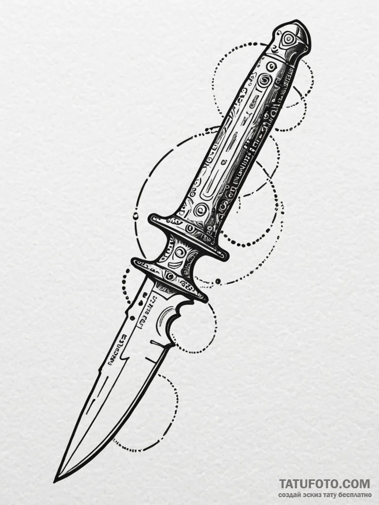 Trench knife from wwi, with "lest we forget"... - эскиз тату (№1751809834_0, 06.07.2025 13:50) — Tatufoto.com