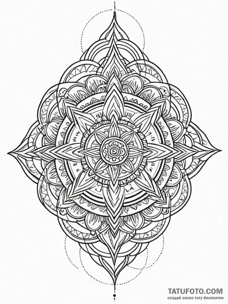 Frosted relic spiraling in mist, tattoo sketc... - эскиз тату (№1751813293_0, 06.07.2025 14:48) — Tatufoto.com