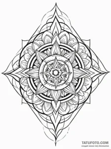Ice chains binding burning relic, tattoo draw... - эскиз тату (№1751815649_0, 06.07.2025 15:27) — Tatufoto.com