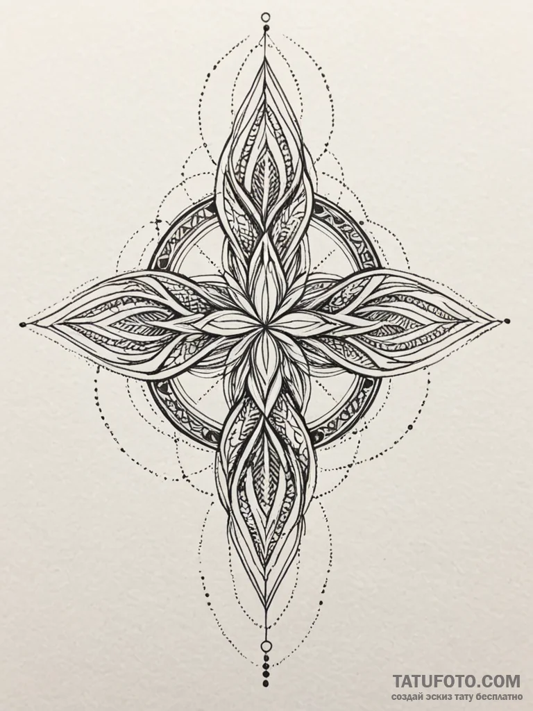 Y, tattoo sketch design, dotwork tattoo style... - эскиз тату (№1751822304_0, 06.07.2025 17:18) — Tatufoto.com