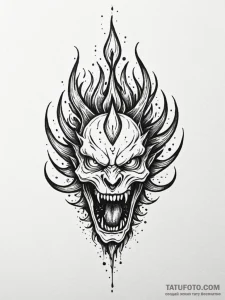 Umbra crown devouring flame, concept art for... - эскиз тату (№1751822807_0, 06.07.2025 17:26) — Tatufoto.com