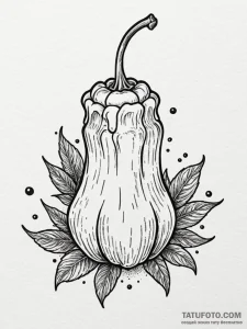 F, ink illustration for tattoo, soft whip sha... - эскиз тату (№1751823396_0, 06.07.2025 17:36) — Tatufoto.com