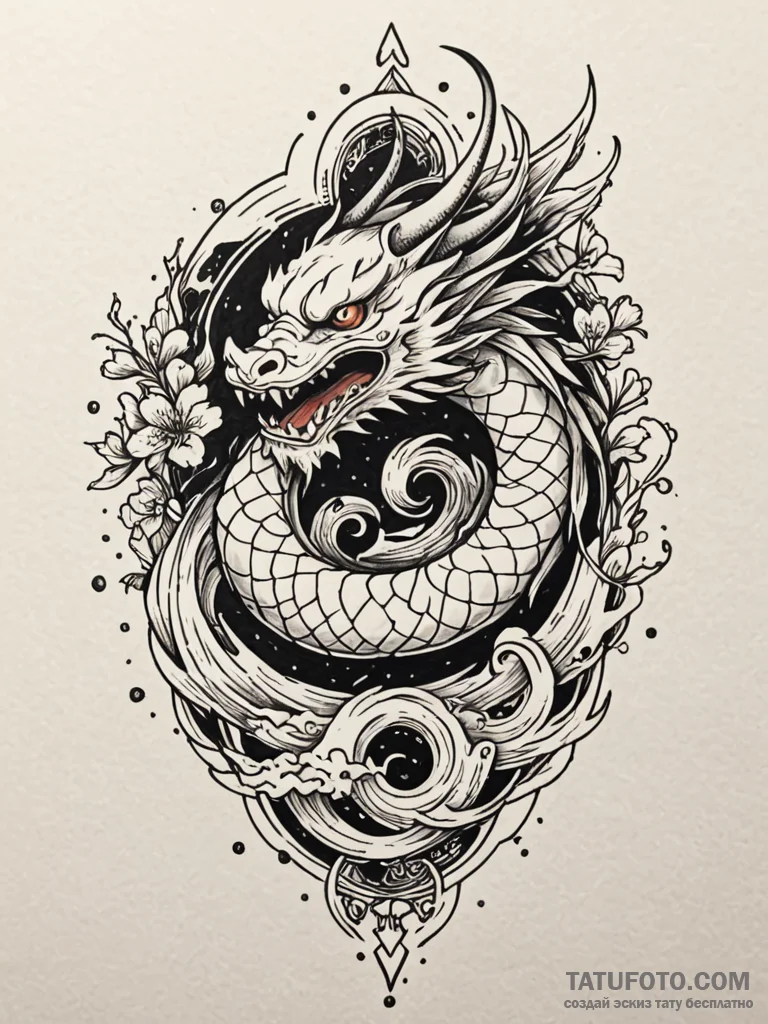 Bone lantern carried by raven, tattoo flash s… — эскиз тату (№1751823815_0, 06.07.2025 17:43) — Tatufoto.com
