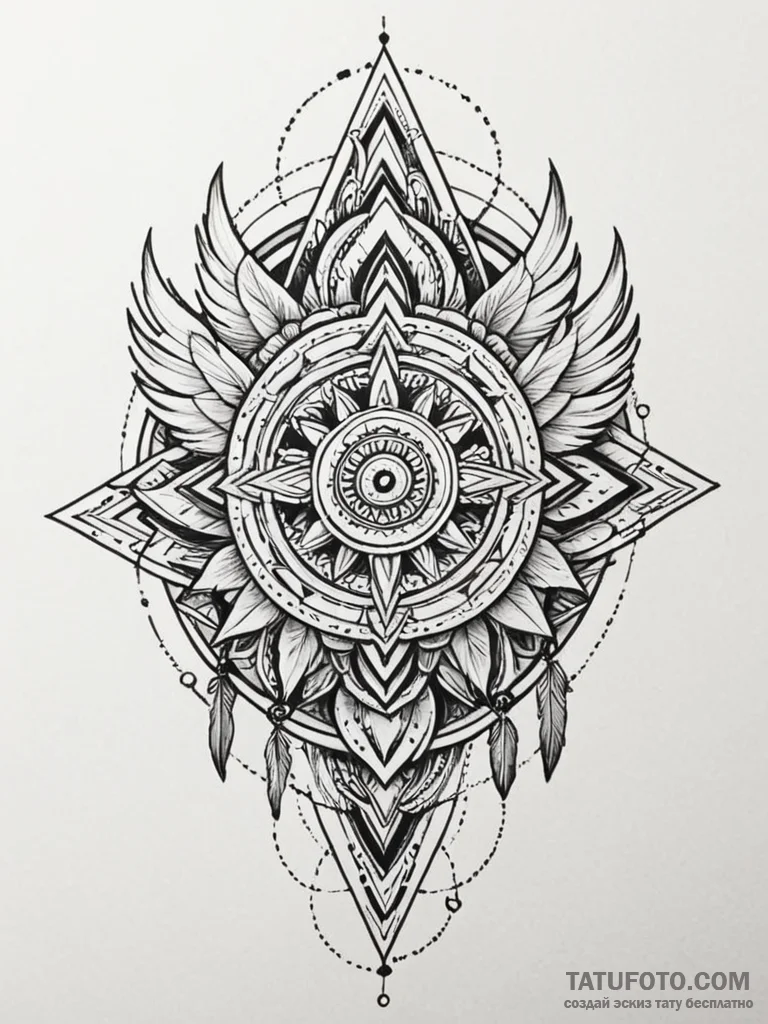 Broken helm with feathered plume, tattoo flas... - эскиз тату (№1751827183_0, 06.07.2025 18:39) — Tatufoto.com